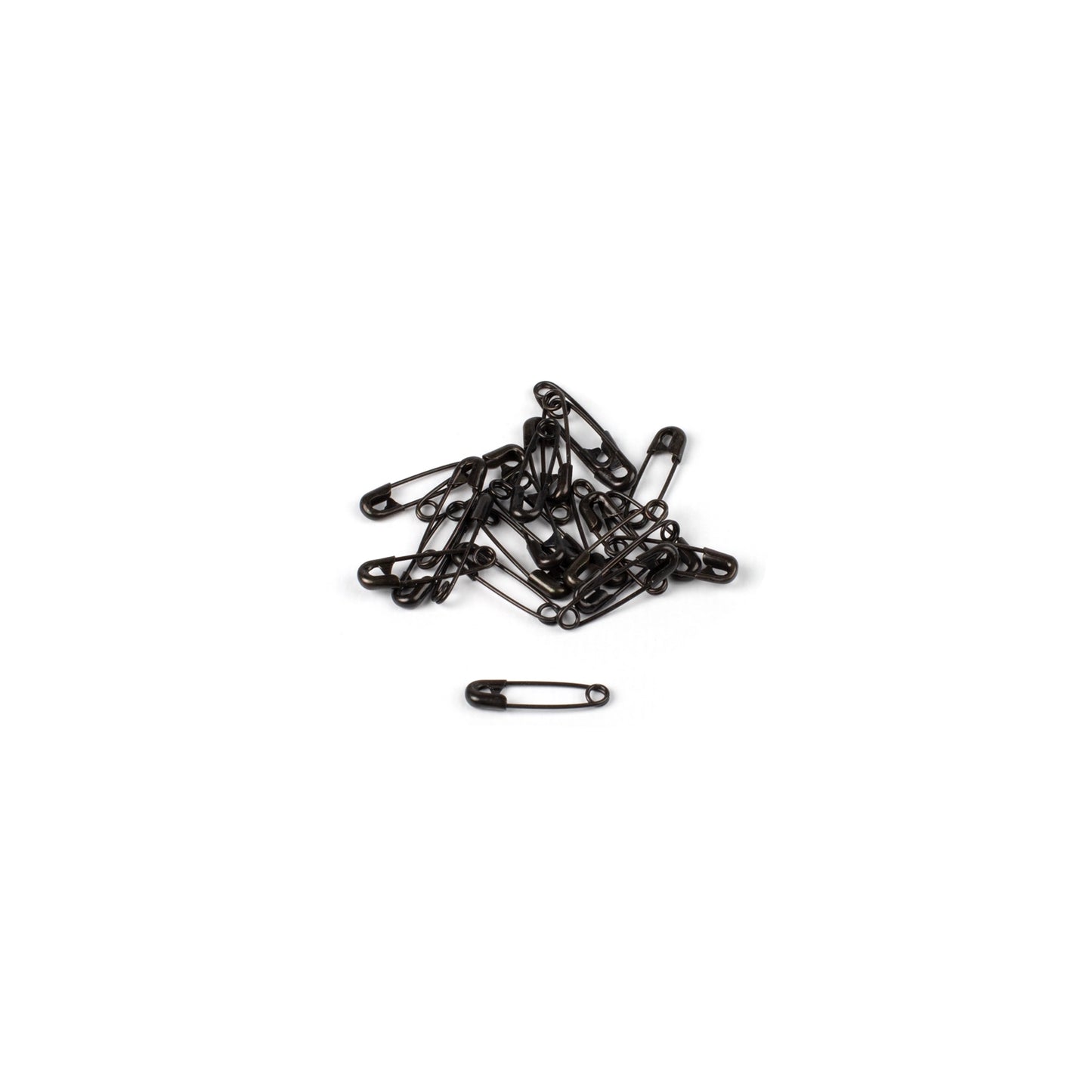 BLACK SAFETY PINS 28MM-1 1/8" x1000