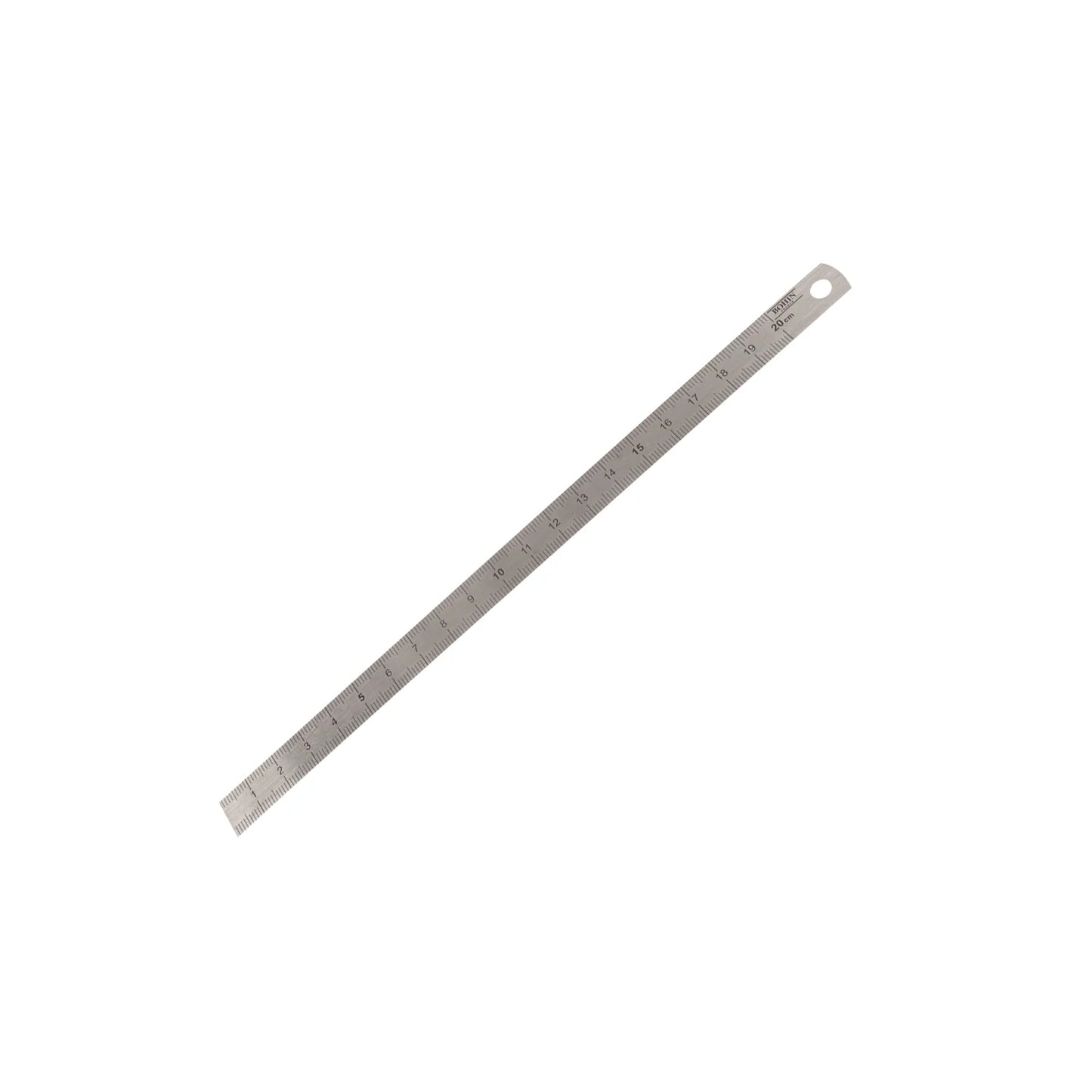 METAL RULER 20CM - 8" Blister x1