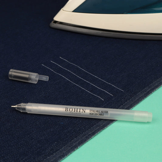 ERASABLE PEN - THERMO SENSITIVE INK "KEKALOR"- WHITE Bulk 50 pcs