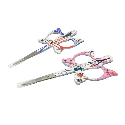 EMBROIDERY SCISSORS - PARIS/NEW YORK collection. Display of 12
