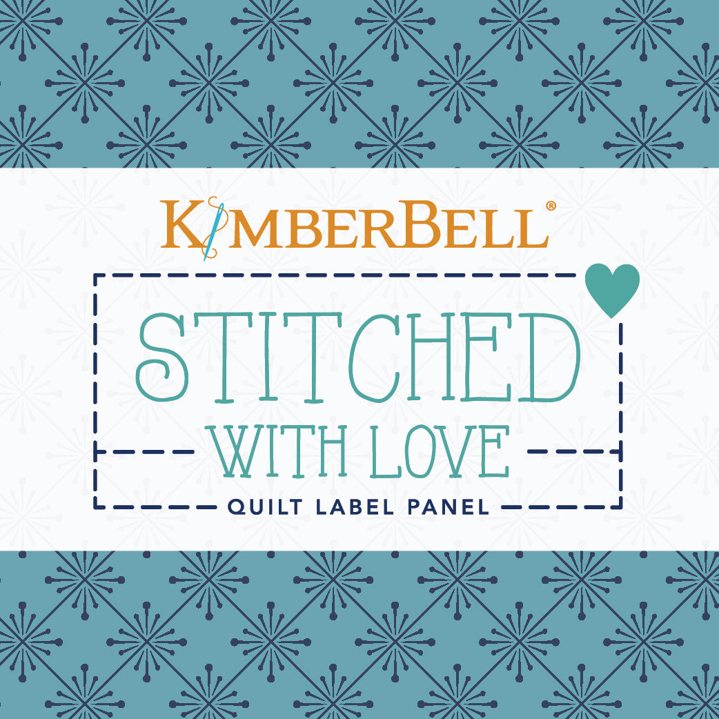 Kimberbell® Stitched with Love Quilt Label Panel - December 2025