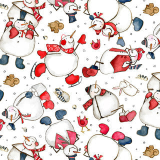 Snow Folks by Barb Tourtillote - August 2026