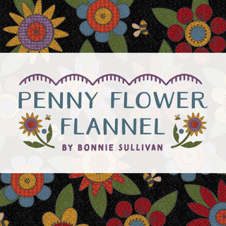 Penny Flower Flannel by Bonnie Sullivan - January 2027