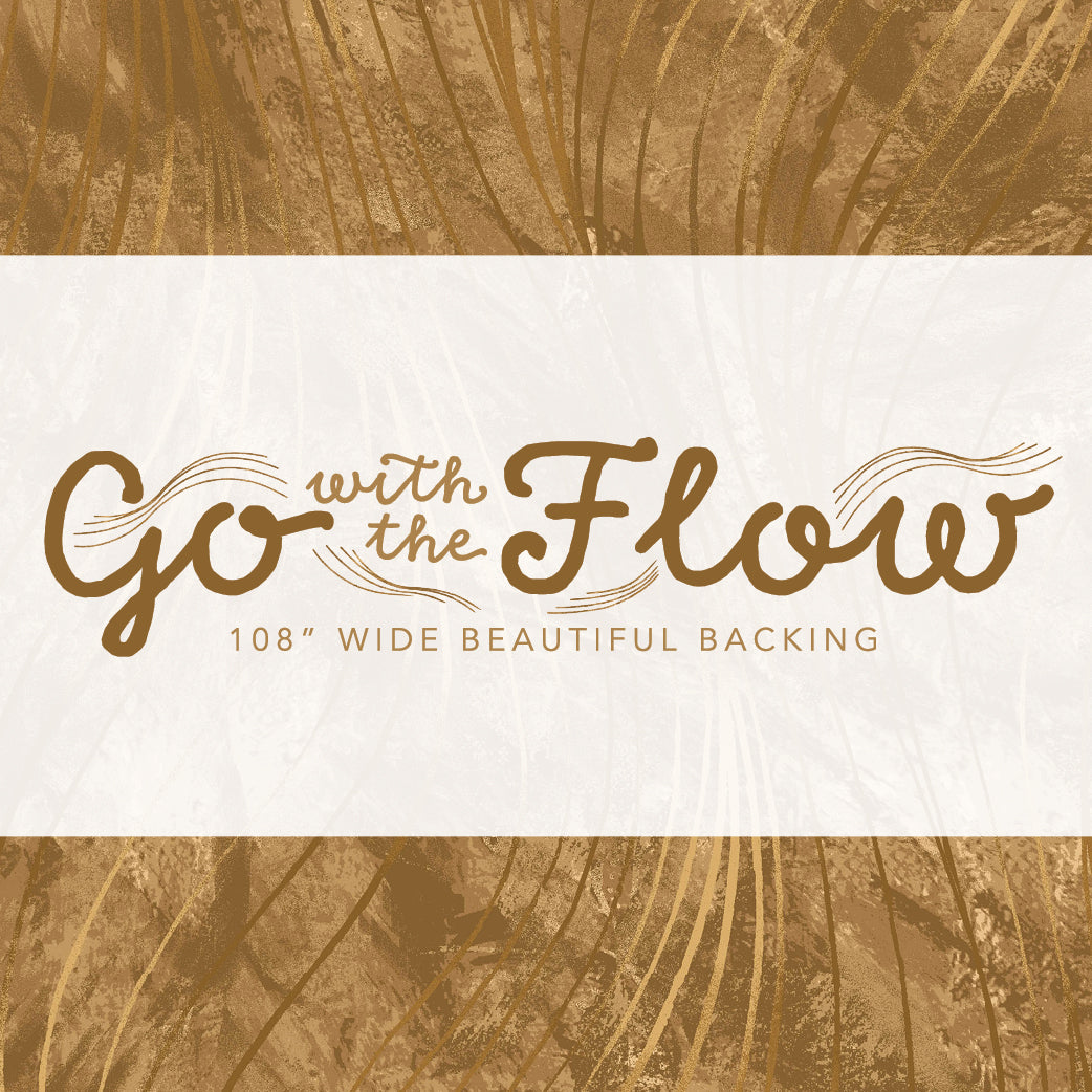 Beautiful Backing 108" - Go with the Flow