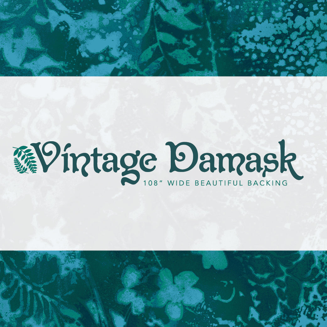 Beautiful Backing 108" - Vintage Damask