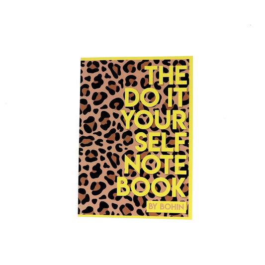 DIY NOTE BOOK - A5 - LEOPARD