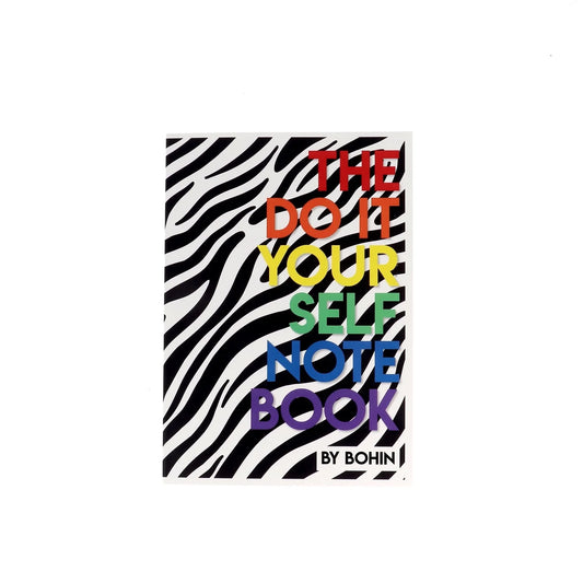 DIY NOTE BOOK - A5 - ZEBRA