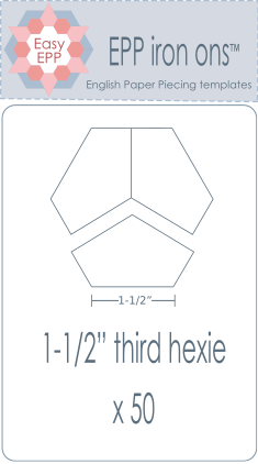 EPP36  1-1/2" third hexagon x 50