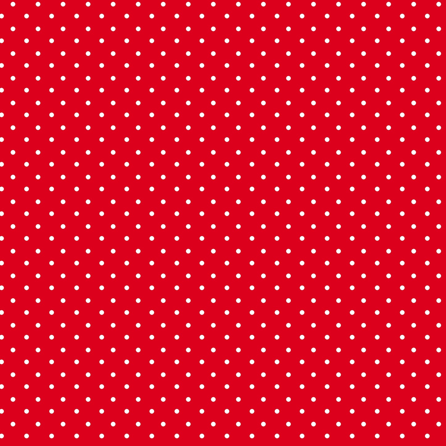 1030-88 PRISCILLA'S PLAIDS WHITE DOTS ON RED