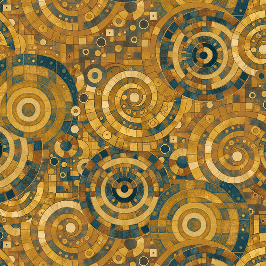 1034-33 Cat-Tastic Swirling Tiles