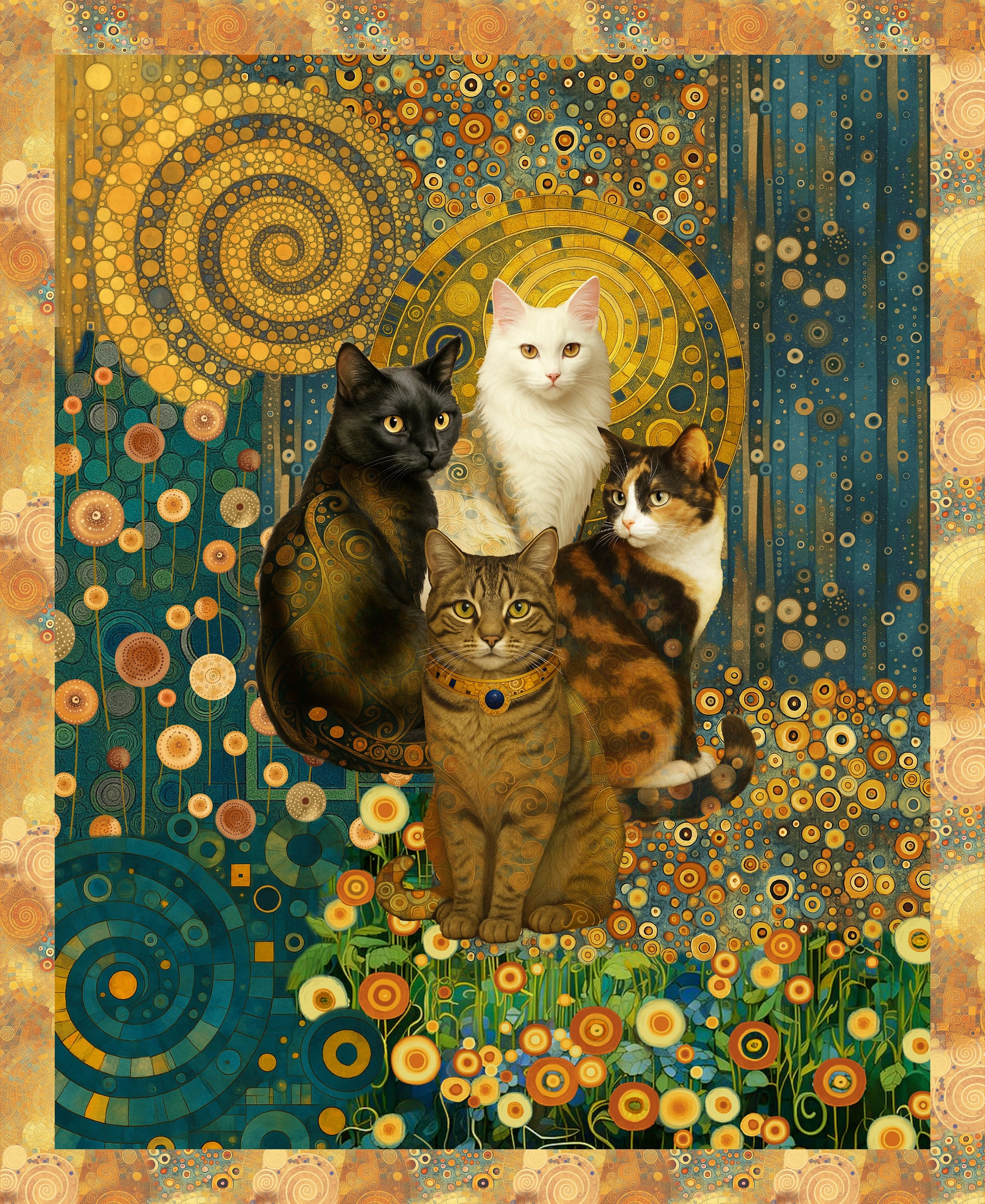 1040P-73 Cat-Tastic Cat Panel