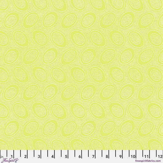PWGP071.CELERY Kaffe Fassett Collective February 2027 Aboriginal Dot - Celery
