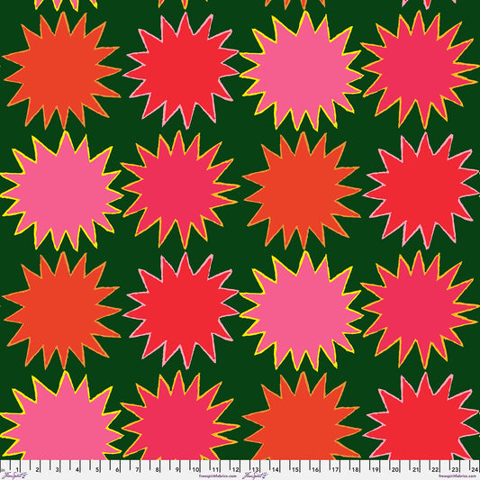 PWGP216.RED Kaffe Fassett Collective February 2027 Blast - Red