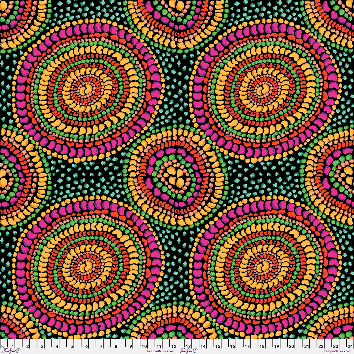 PWGP217.BRIGHT Kaffe Fassett Collective February 2027 Bean Mosaic - Bright