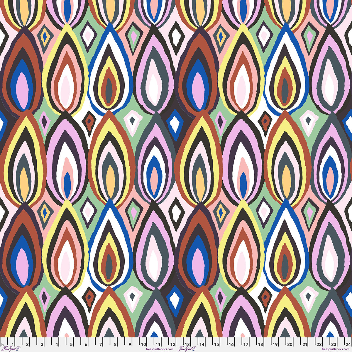 PWGP219.CONTRAST Kaffe Fassett Collective February 2027 Flame - Contrast