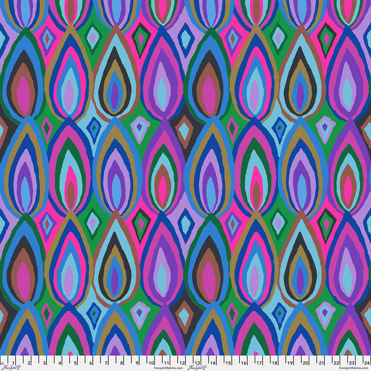 PWGP219.COOL Kaffe Fassett Collective February 2027 Flame - Cool