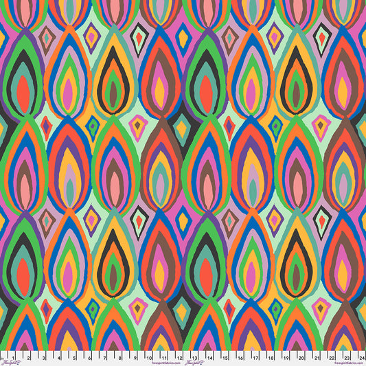 PWGP219.MULTI Kaffe Fassett Collective February 2027 Flame - Multi