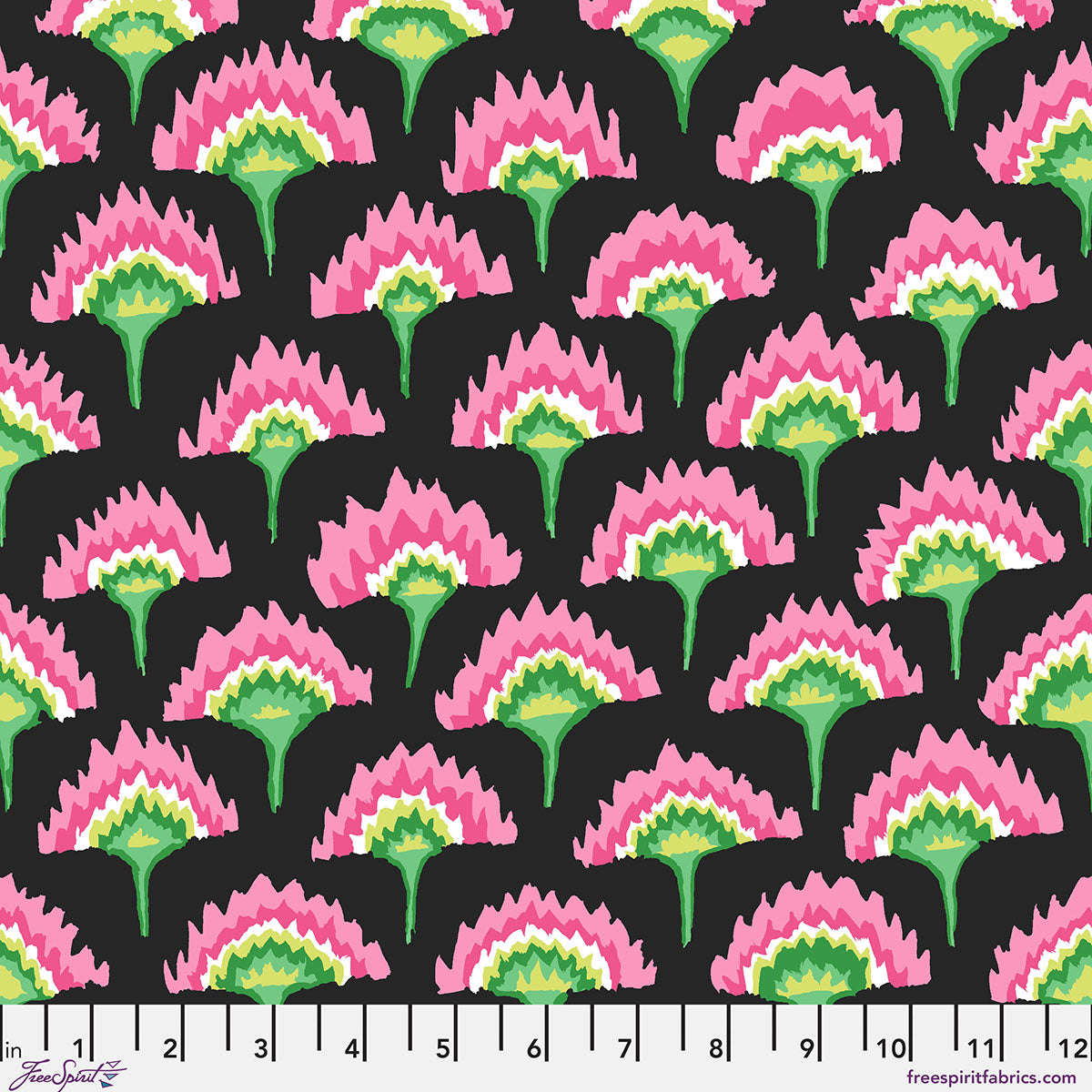PWGP221.CONTRAST Kaffe Fassett Collective February 2027 Flame Flower - Contrast