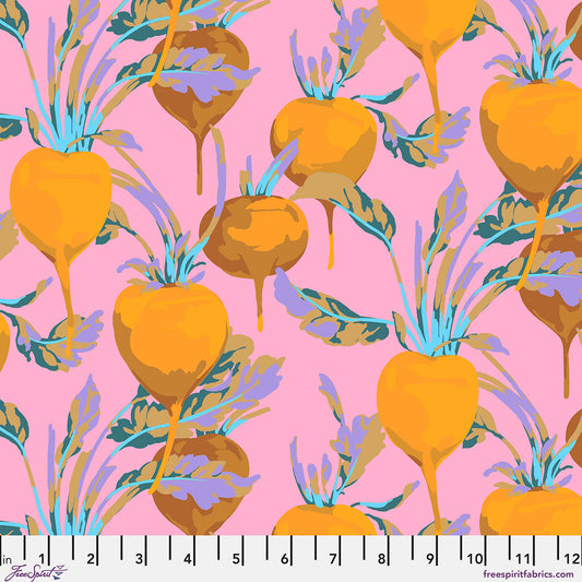 PWMD002.GOLD Kaffe Fassett Collective February 2027 Beets - Gold