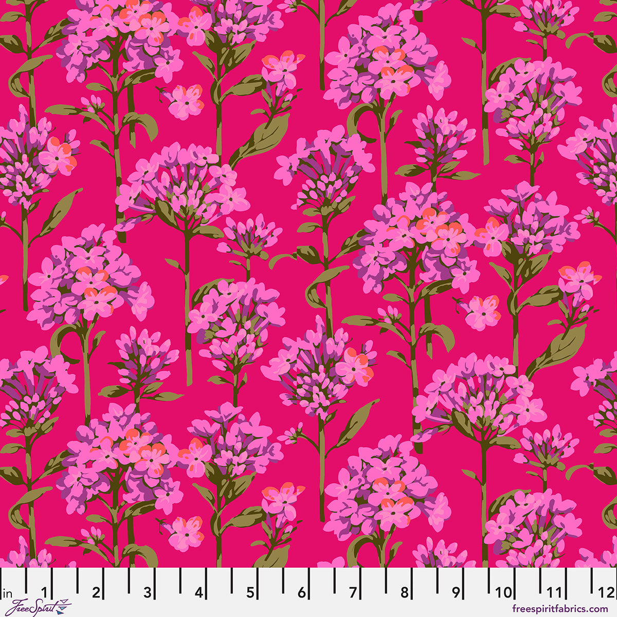 PWMD004.PLUM Kaffe Fassett Collective February 2027 Phlox - Plum