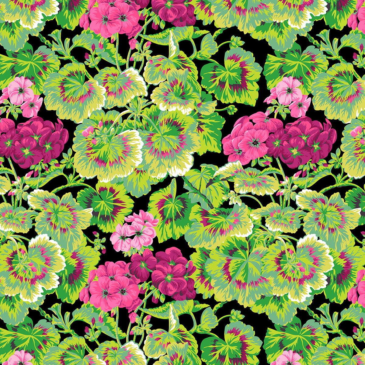 PWPJ007.CONTRAST Kaffe Fassett Collective February 2027 Geranium - Contrast