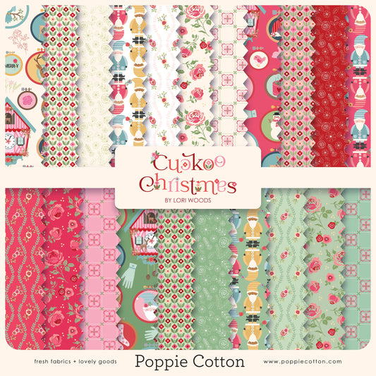 CH271226 Cuckoo Christmas 2.5 Inch Strip Rolls, 42 pcs.