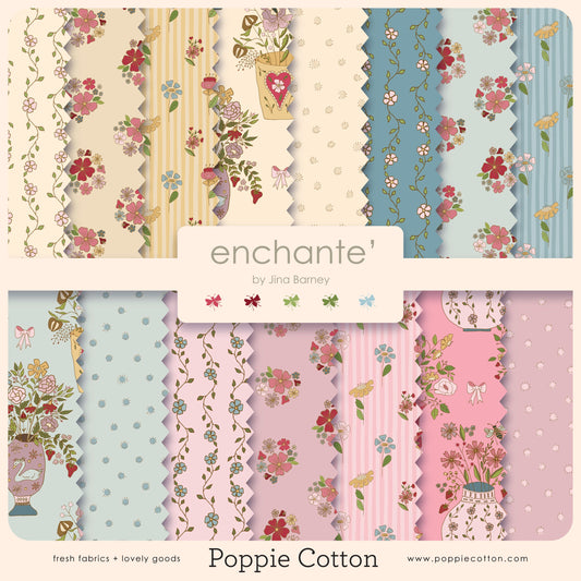 EC271317 Enchante' Fat Quarter Bundle, 15 pcs.