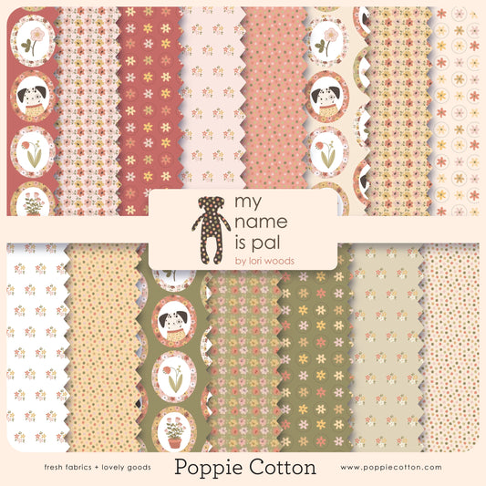 PA261122 My Name Is Pal 10 Inch Squares, 42 pcs.
