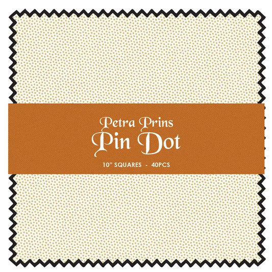 PP1503.10 Petra Prins Pin Dots 40pcs 10 Inch Charm