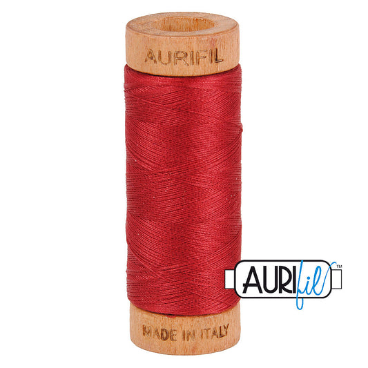 1103 BURGUNDY 80 WT MAKO COTTON SMALL SPOOL | 280 MT.