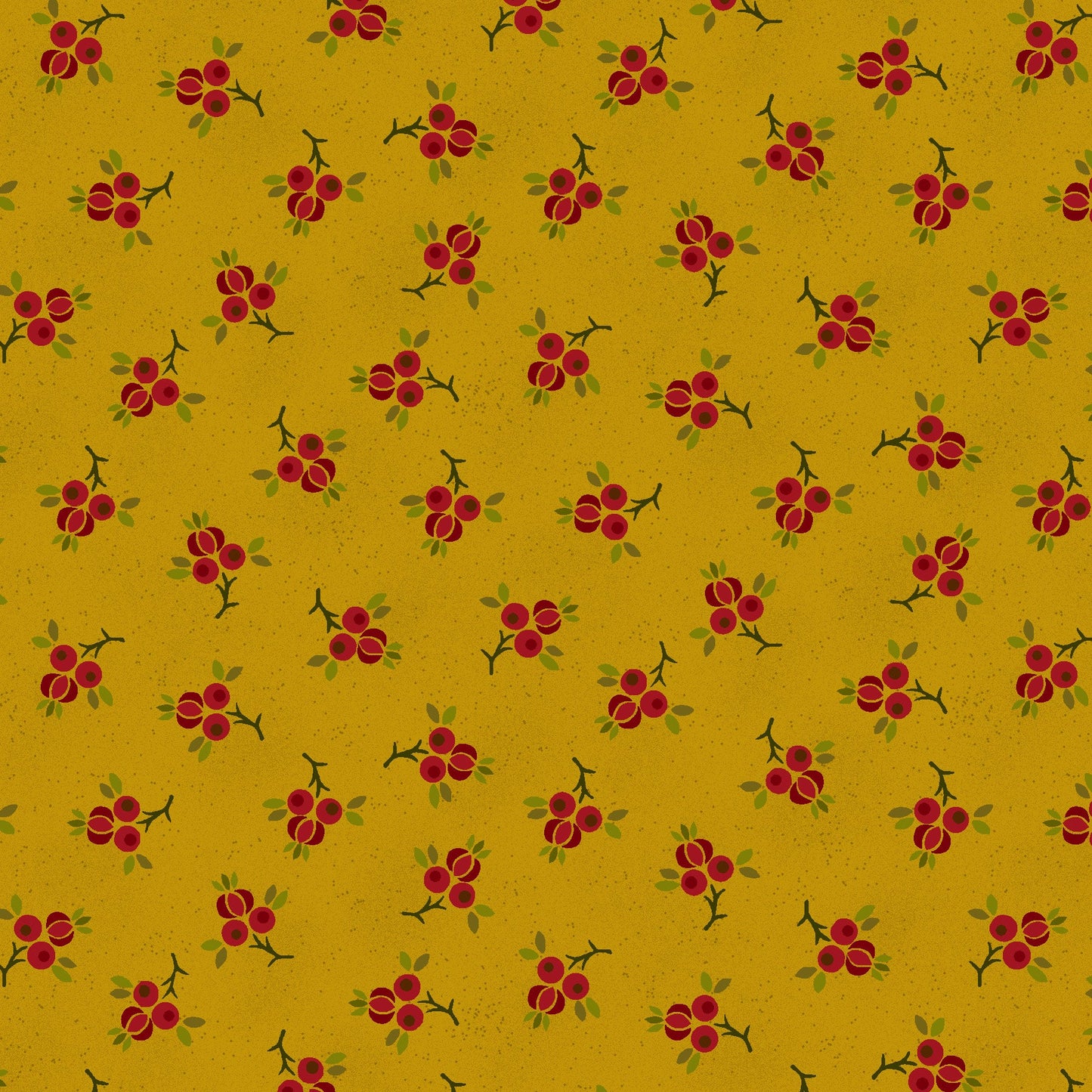 1108-44 FLOWER POT PRINTS PLUCKED POMEGRANATES