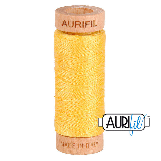 1135 PALE YELLOW 80 WT MAKO COTTON SMALL SPOOL | 280 MT.