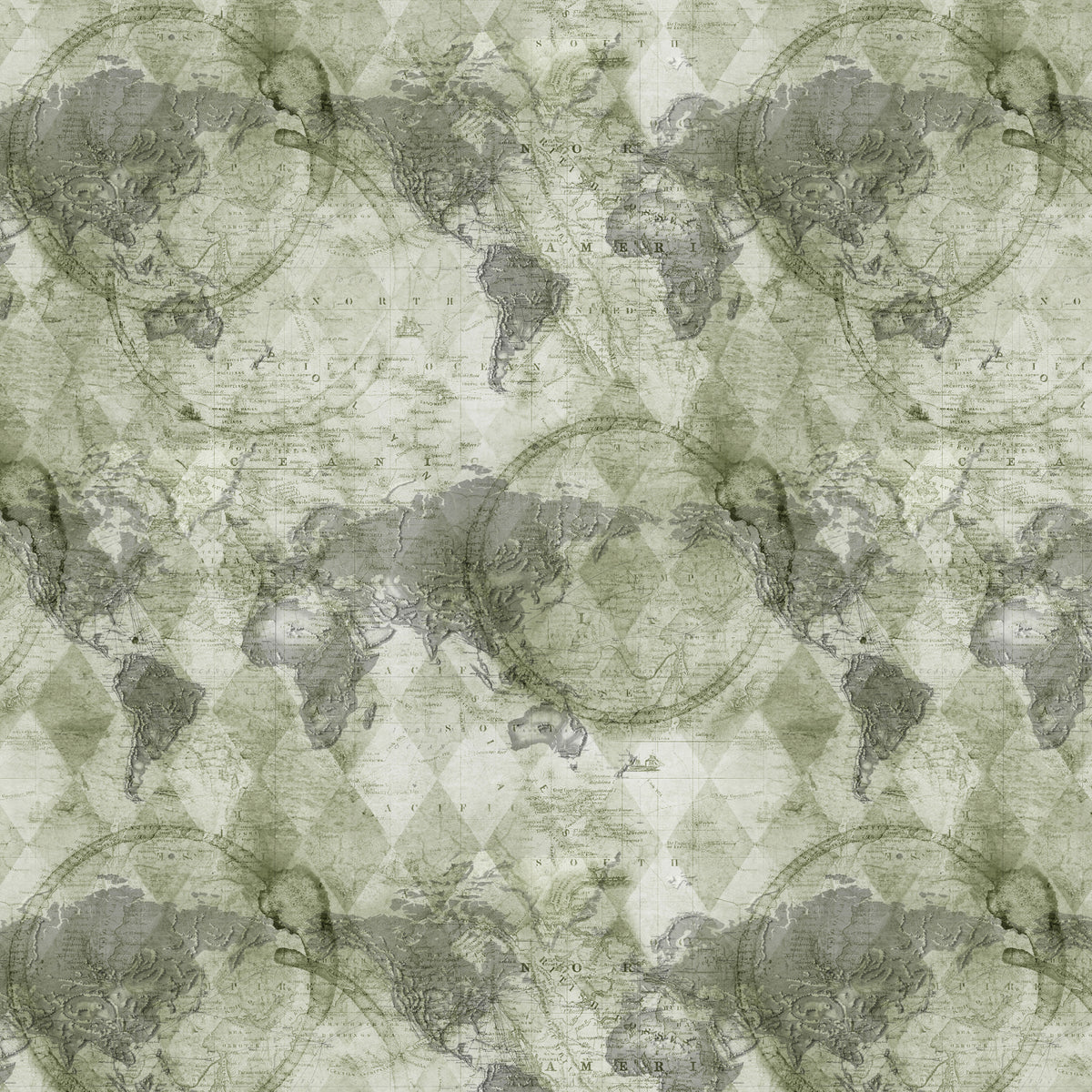 1143-65 Time Traveler Coffee Ring Map