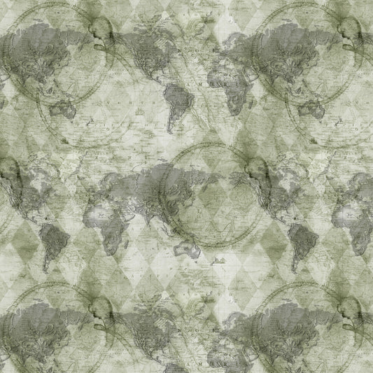 1143-65 Time Traveler Coffee Ring Map