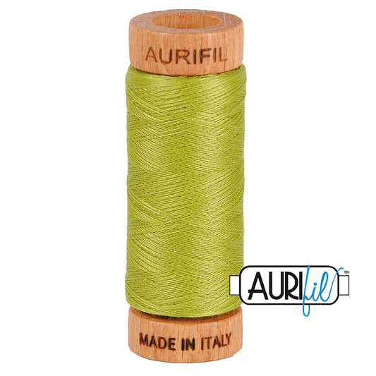 1147 LIGHT LEAF GREEN 80 WT MAKO COTTON SMALL SPOOL | 280 MT.