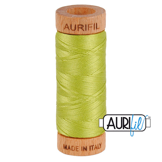 1231 SPRING GREEN 80 WT MAKO COTTON SMALL SPOOL | 280 MT.