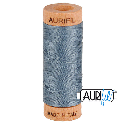 1246 DARK GREY 80 WT MAKO COTTON SMALL SPOOL | 280 MT.