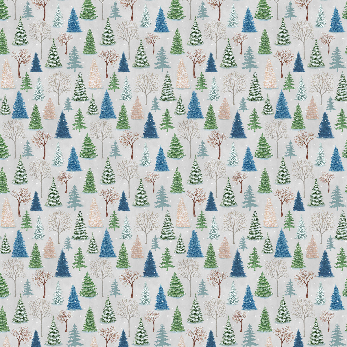1377-90 Winter Whispers Snowy Trees