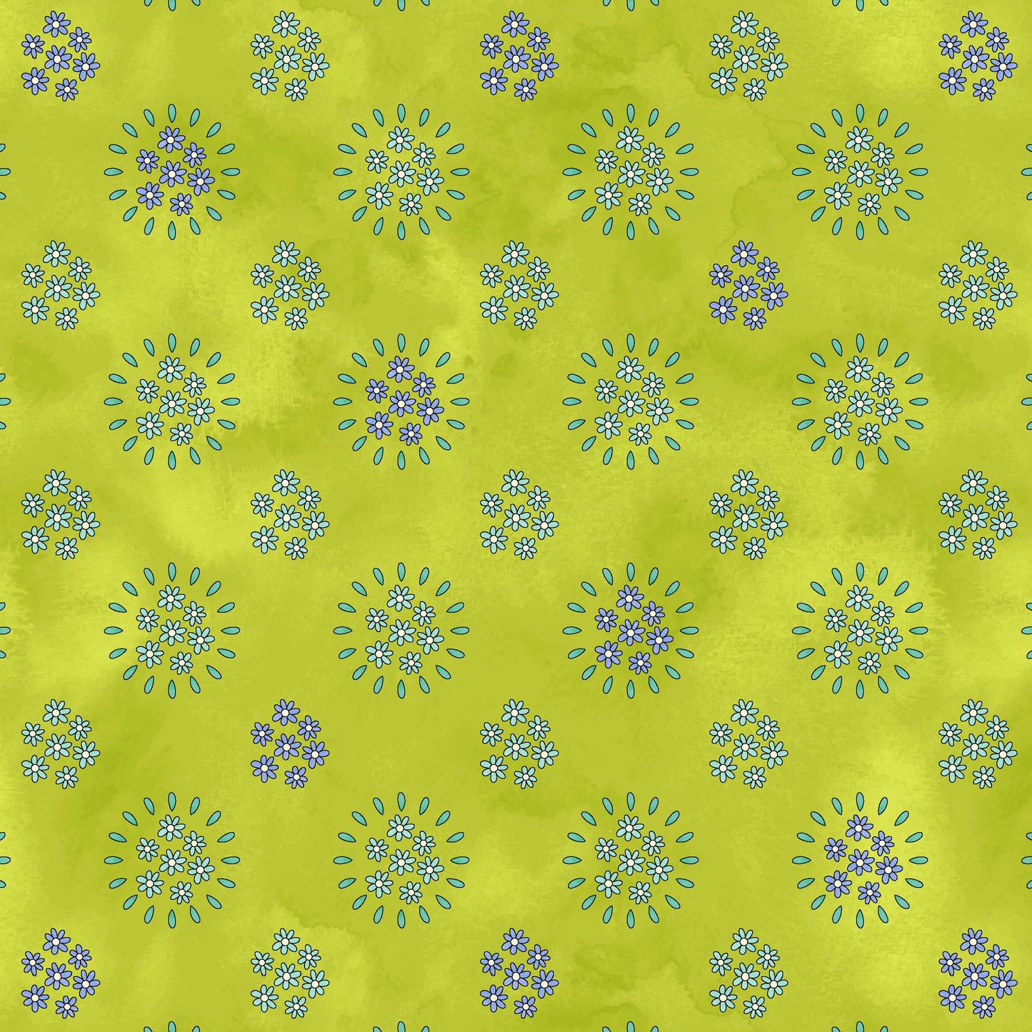 1453-66 Be A Wildflower Floral Rounds