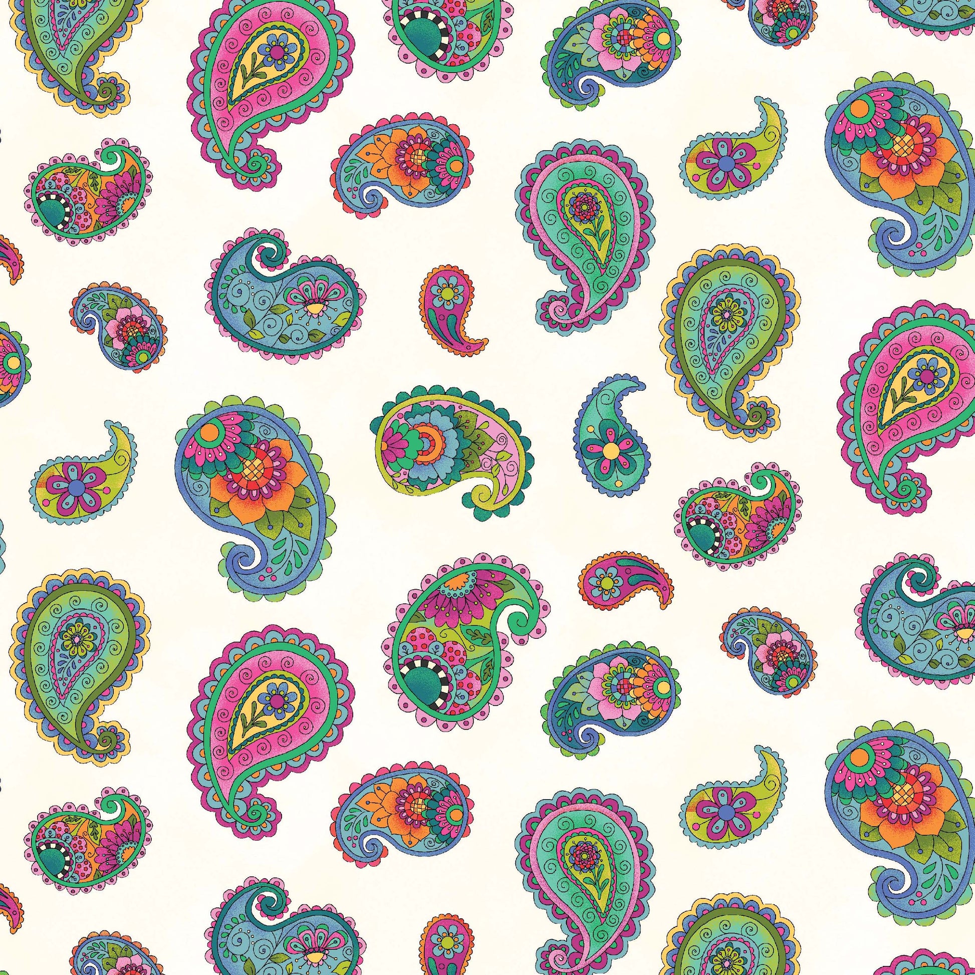 1455-46 Be A Wildflower Small Paisley