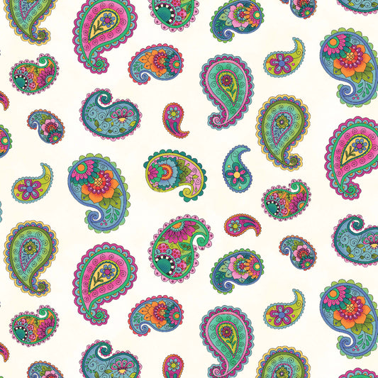 1455-46 Be A Wildflower Small Paisley