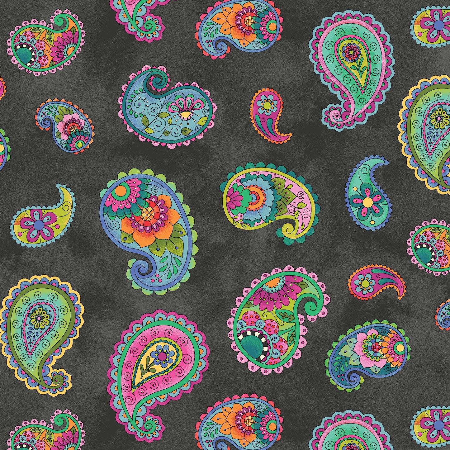 1456-99 Be A Wildflower Paisley