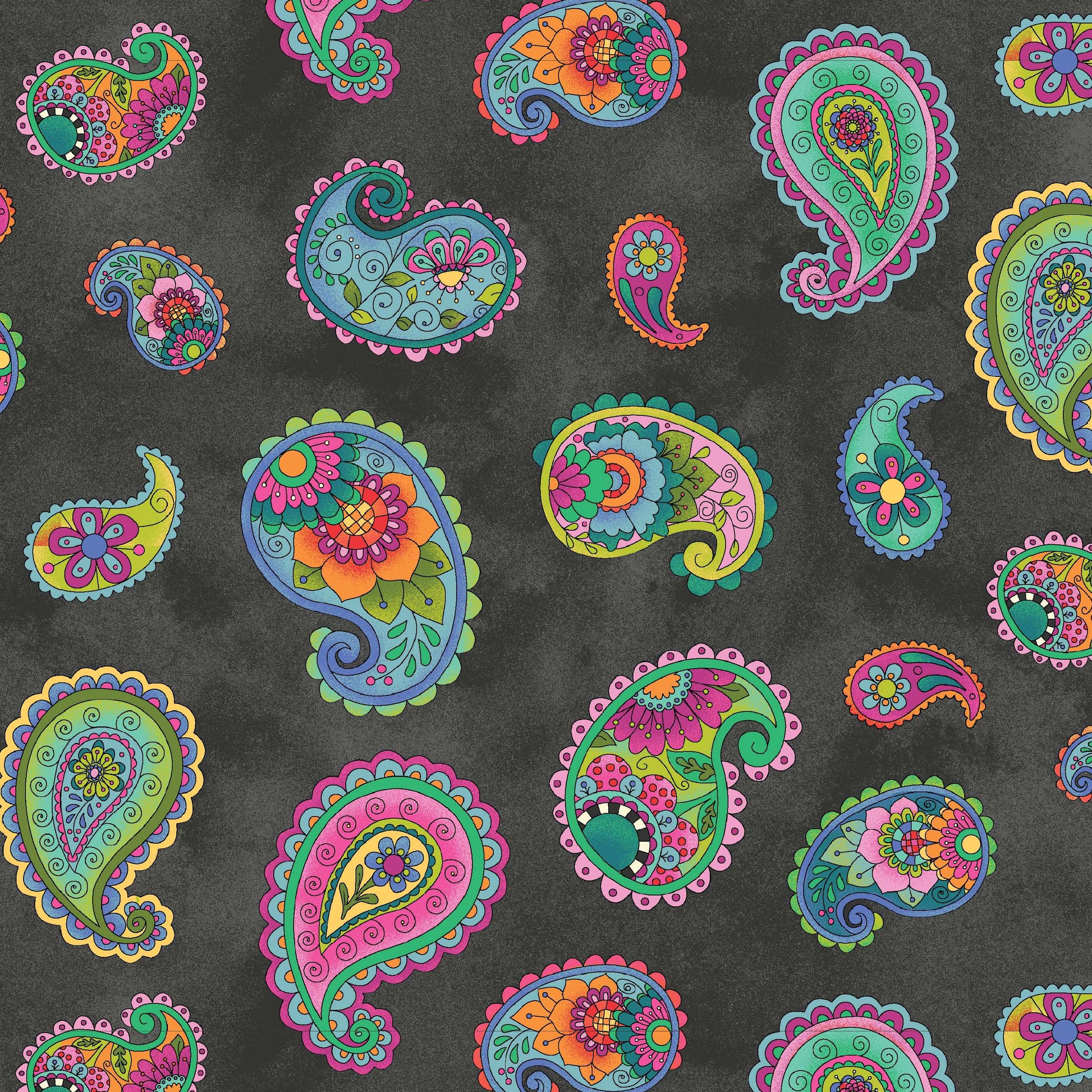 1456-99 Be A Wildflower Paisley
