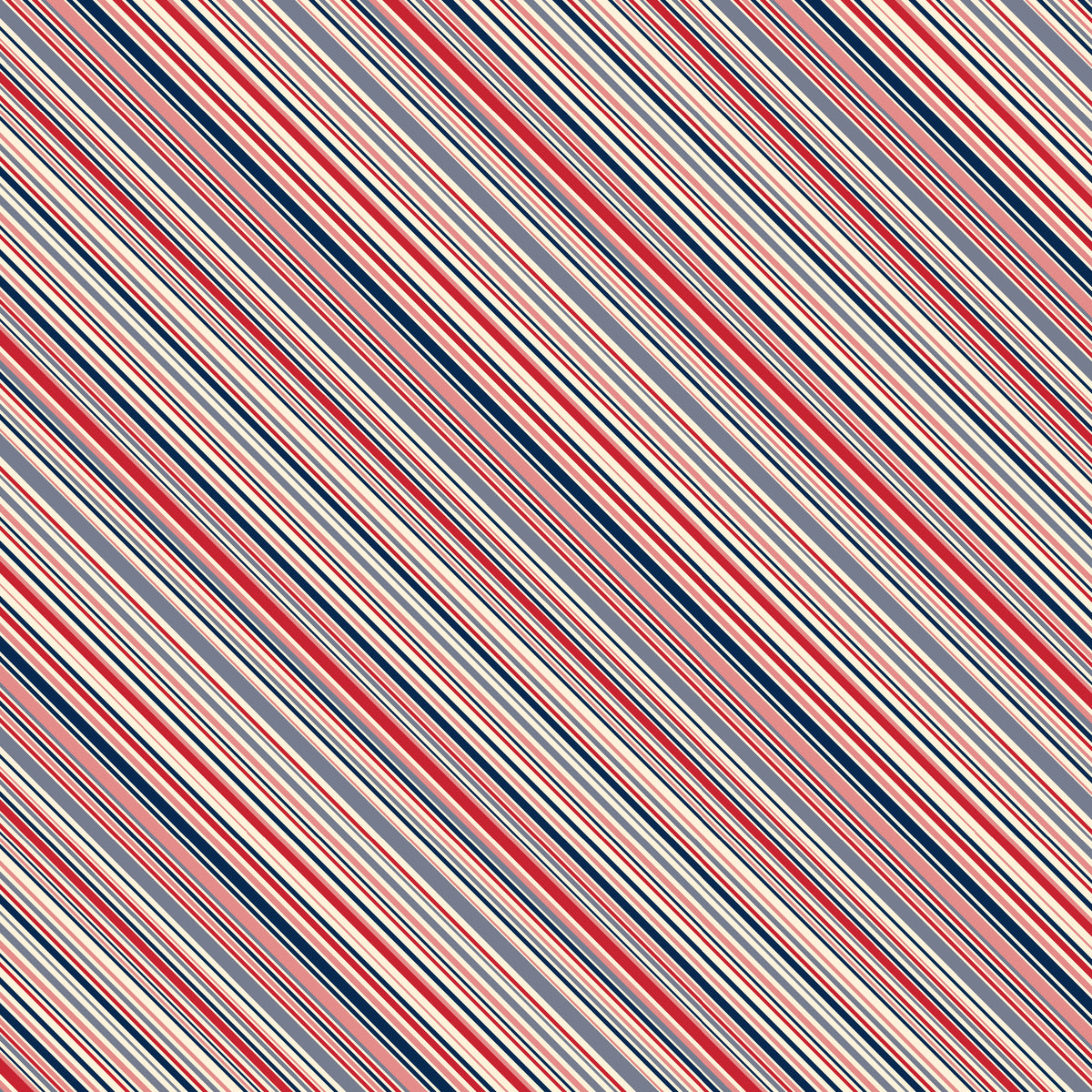 1482-47 Visiting Grandma's Diagonal Awning Stripe