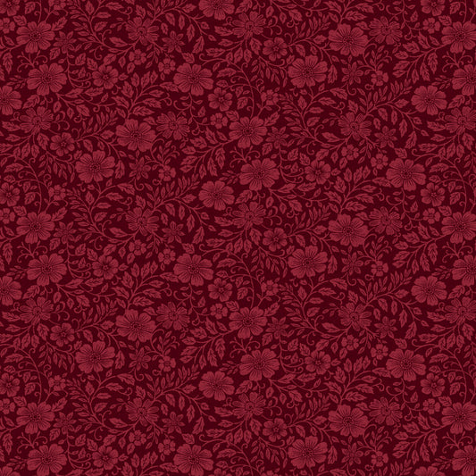 1586-88 Red Harvest Lane Woodblock Vine