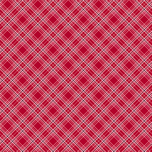 1726-80 Holiday Labs Diagonal Plaid