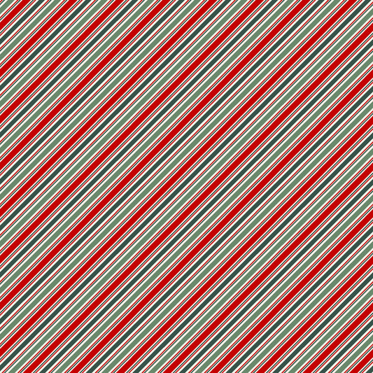 1729-68 Holiday Labs Candy Cane Stripe