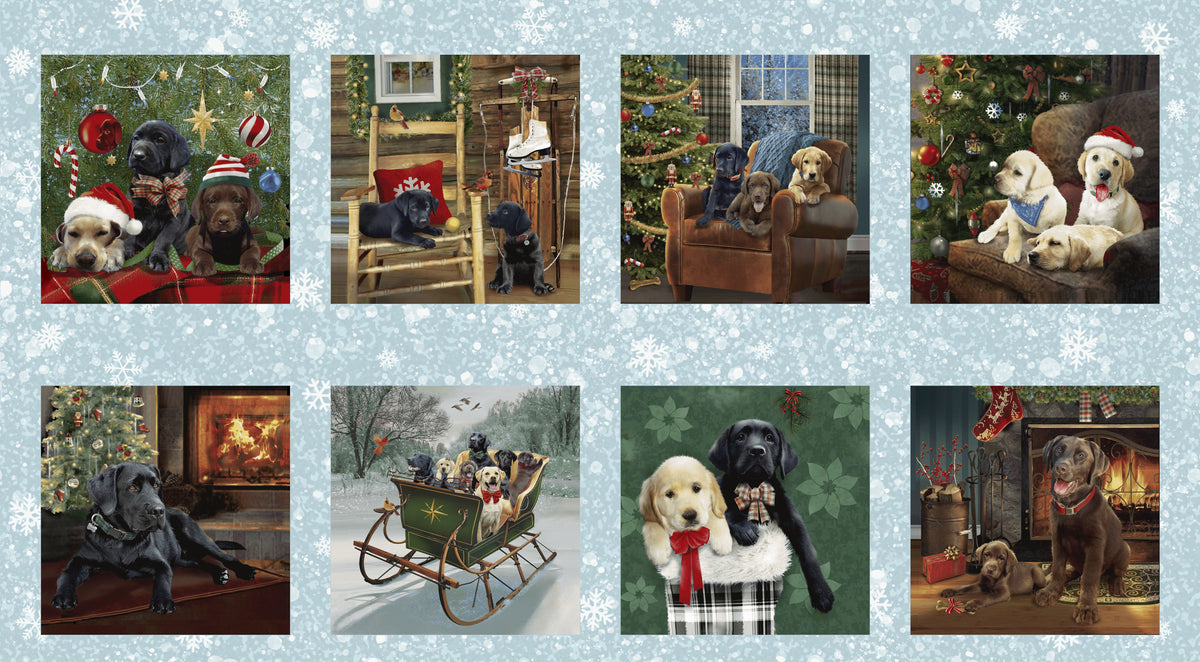 1734BH-16 Holiday Labs Labs Blocks