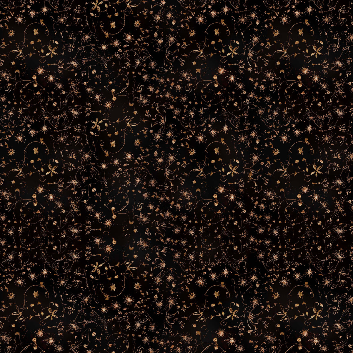 1793F-99 Cute as the Dickens - Flannel Twinkle Star