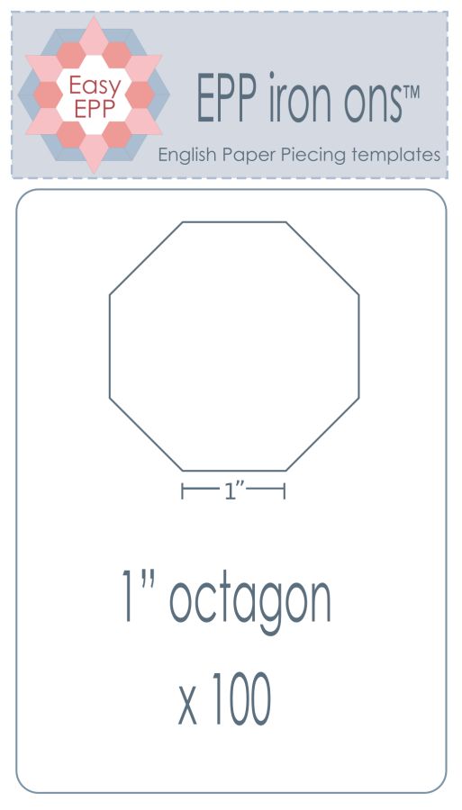 EPP47 1" octagon x 100